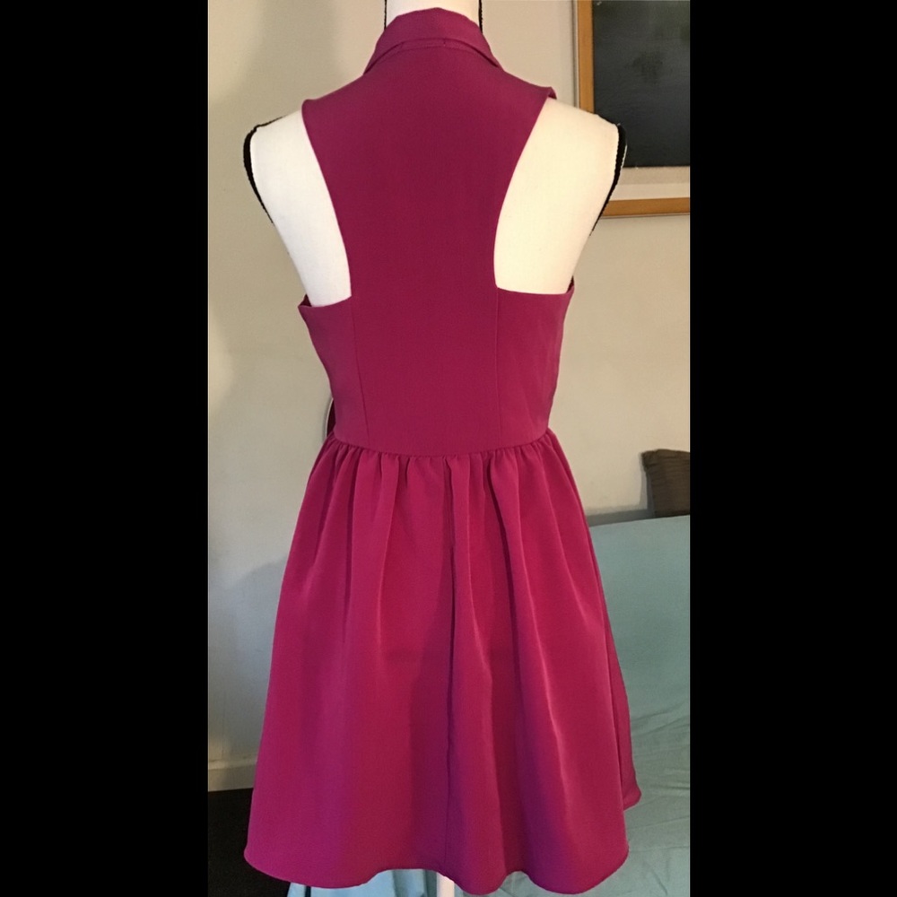 One clothing Pink dress with lining. S